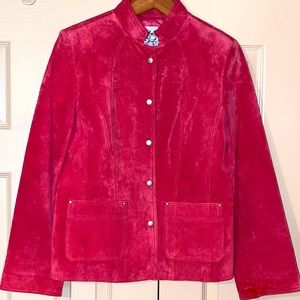 Women’s suede blazer. New without tags.